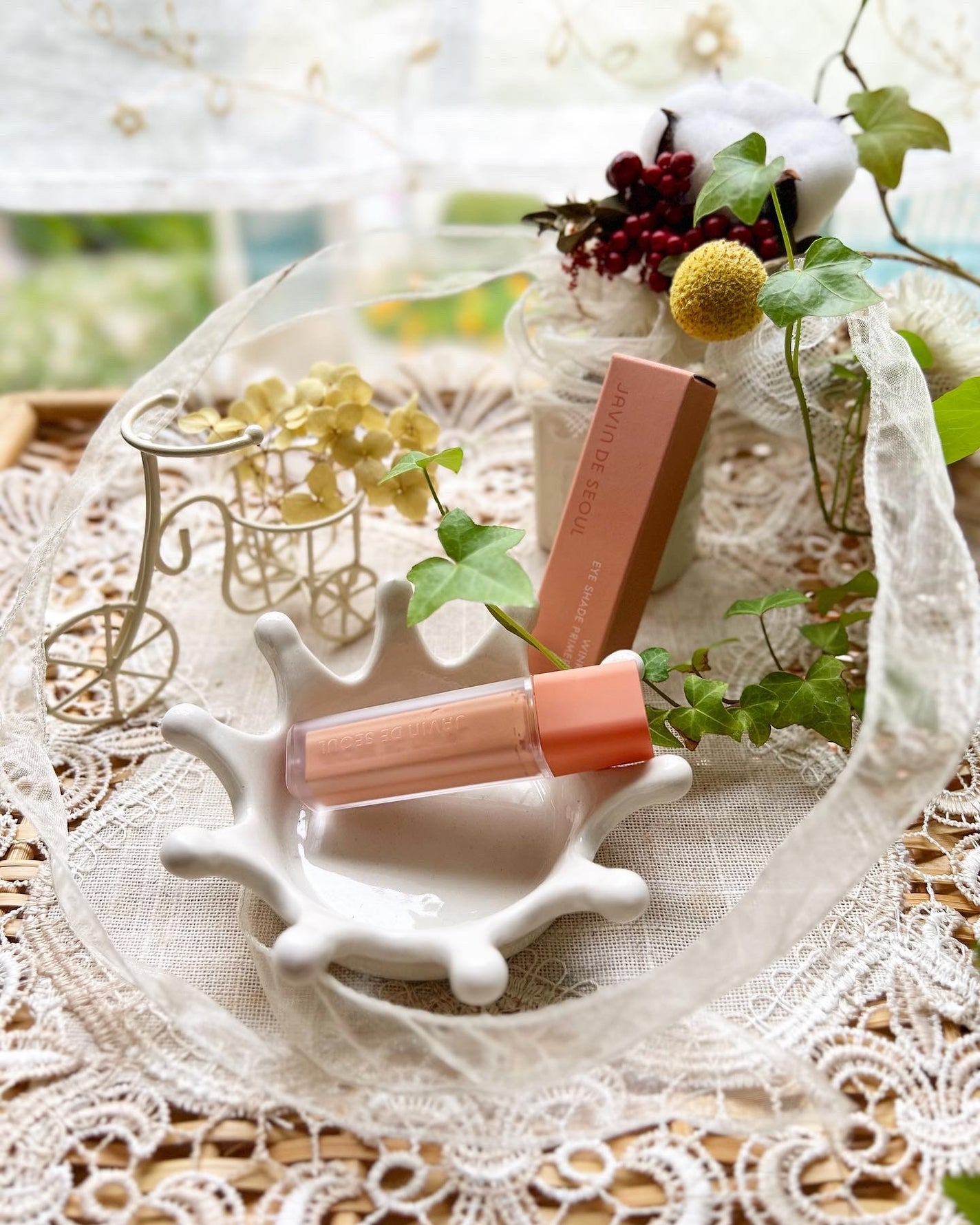 ウインク アイ シェード プライマー/Javin De Seoul/リキッドアイシャドウを使ったクチコミ(1枚目)