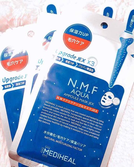 N.M.FアクアアンプルマスクJEX/MEDIHEAL/シートマスク・パックを使ったクチコミ(1枚目)