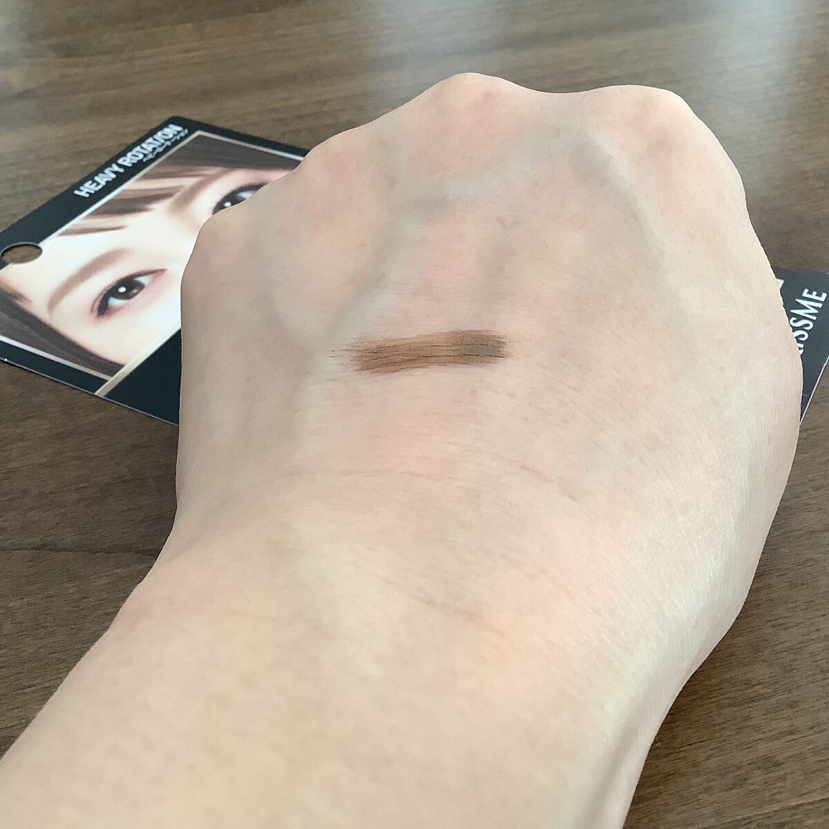 カラーリングアイブロウ/ヘビーローテーション/眉マスカラを使ったクチコミ（3枚目）