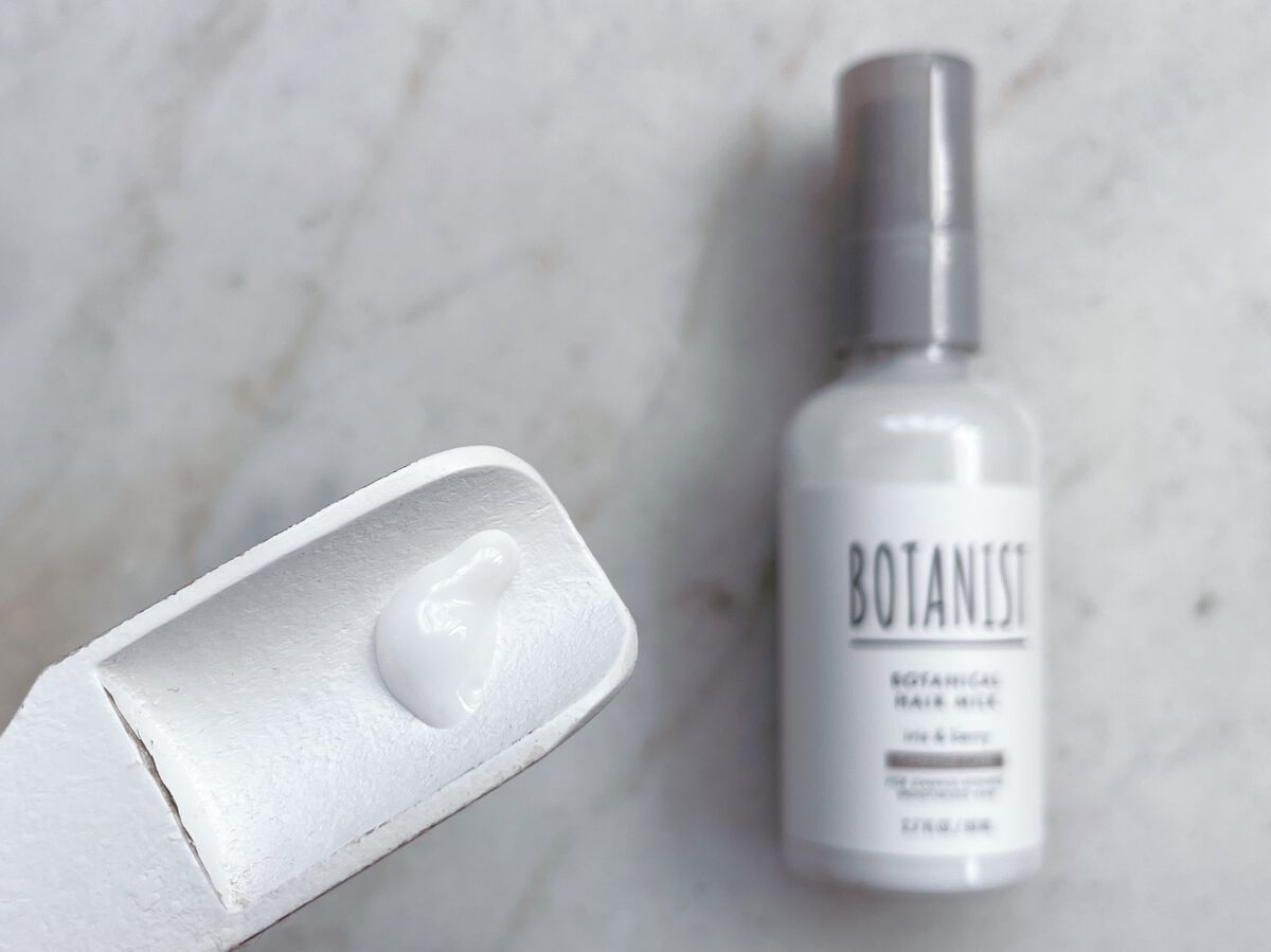 ボタニカルヘアミルク（ダメージケア）/BOTANIST/ヘアミルクを使ったクチコミ（2枚目）