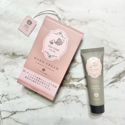 TEA TIME ハンドクリーム アールグレイの香り/BIBIDAY/ハンドクリームを使ったクチコミ(1枚目)