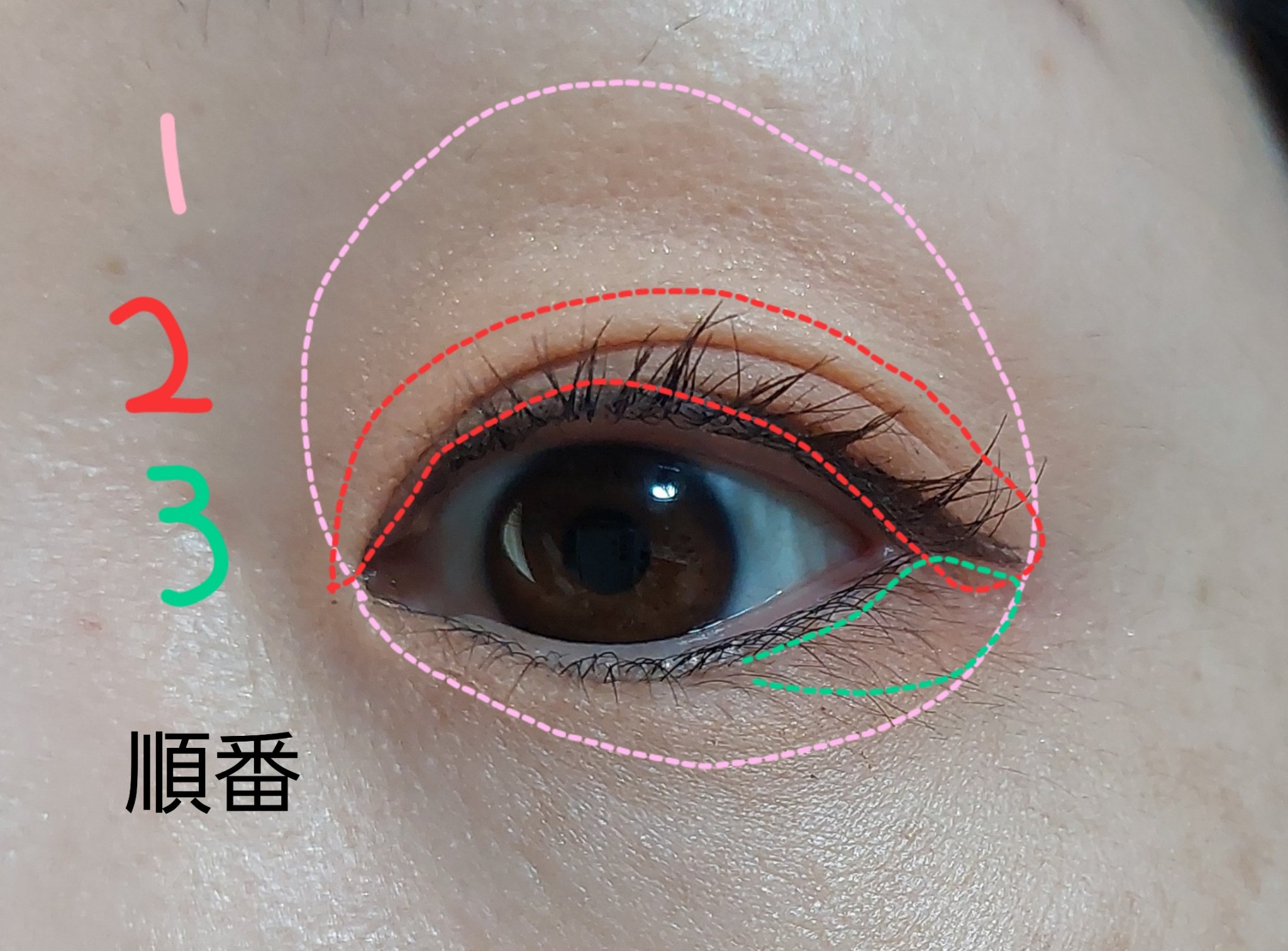 カラーパターンパレット/i’m meme/マルチパレットを使ったクチコミ（3枚目）