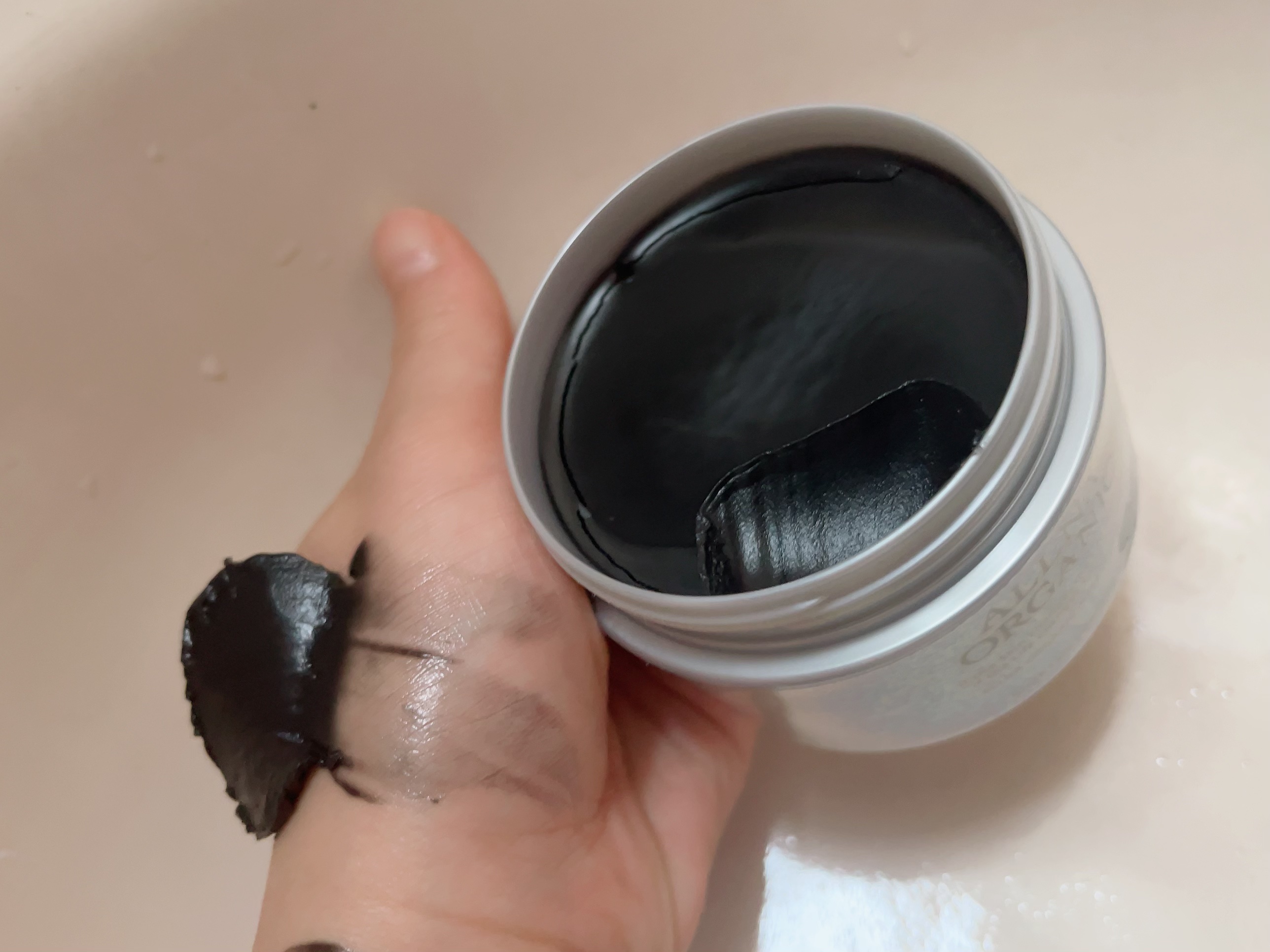 黒炭クレンジングバーム/ALLNA ORGANIC/クレンジングバームを使ったクチコミ（2枚目）