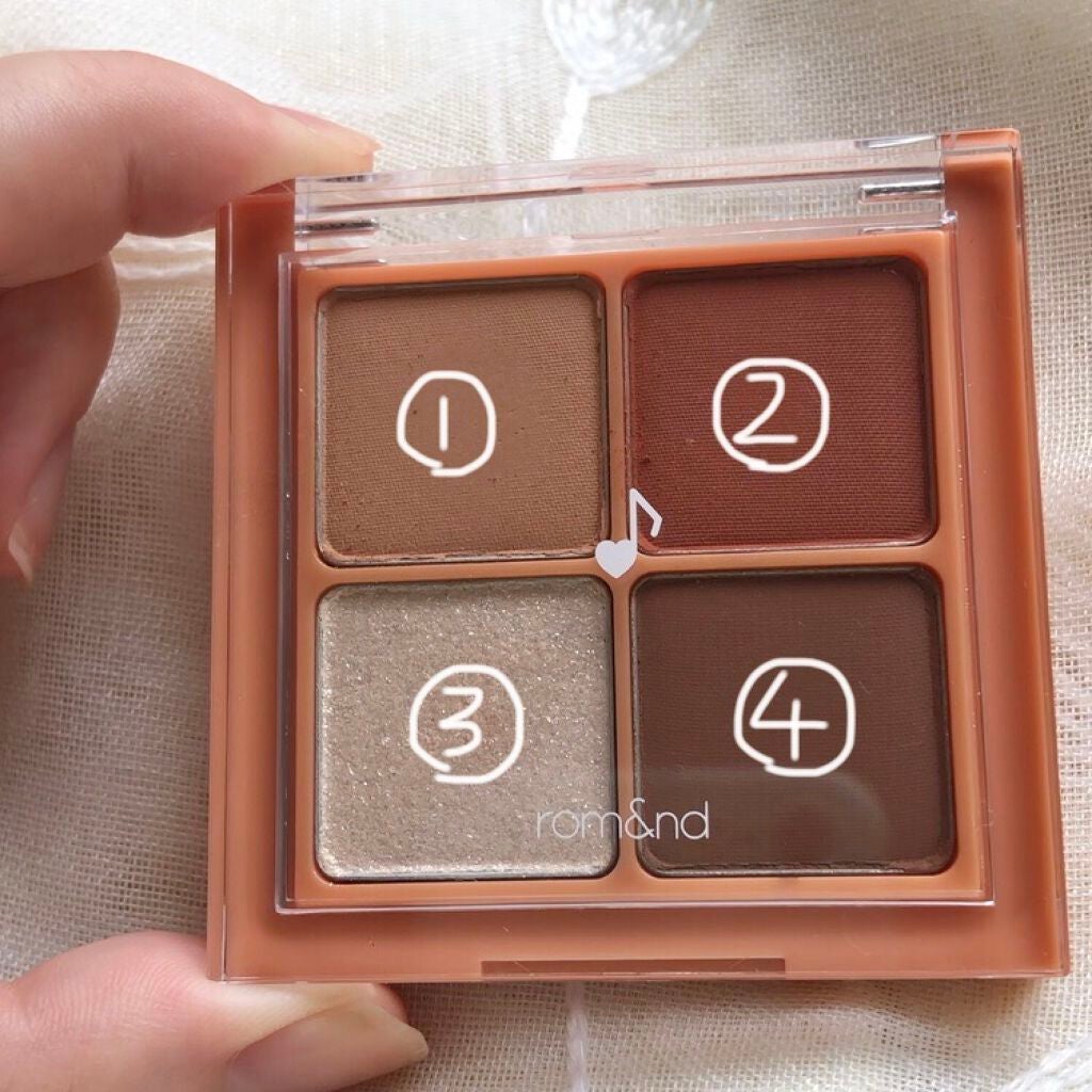 ベターザンアイズ ミュージックシリーズ/rom&nd/アイシャドウパレットを使ったクチコミ(2枚目)