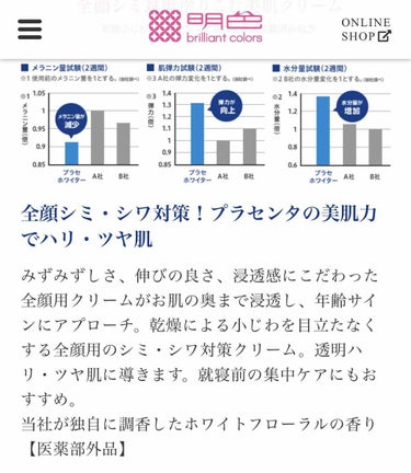 プラセホワイター 薬用美白エッセンスクリーム/プラセホワイター/フェイスクリームを使ったクチコミ（2枚目）