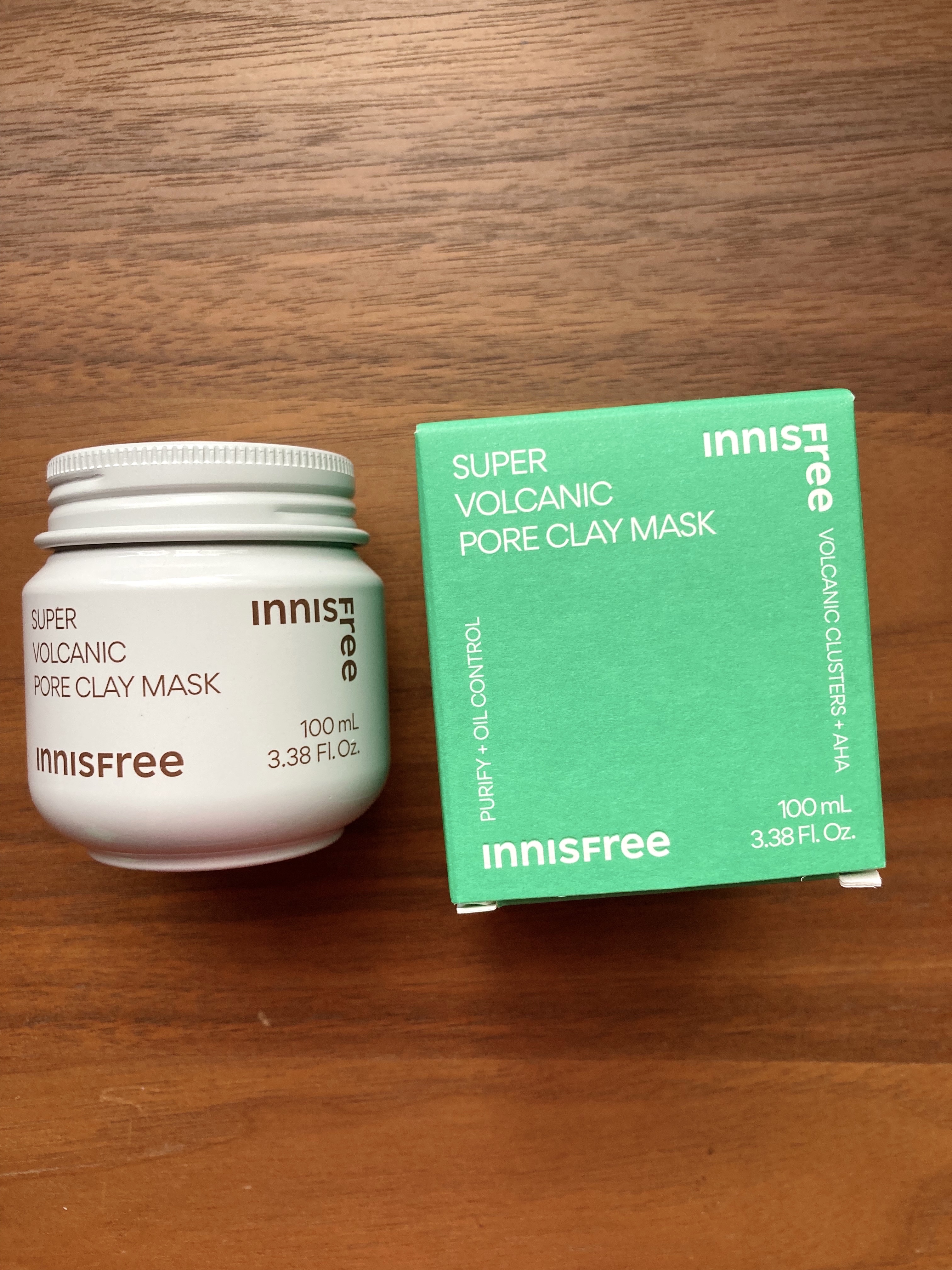 スーパーヴォルカニック　ポア　クレイマスク/innisfree/洗い流すパック・マスクを使ったクチコミ（1枚目）