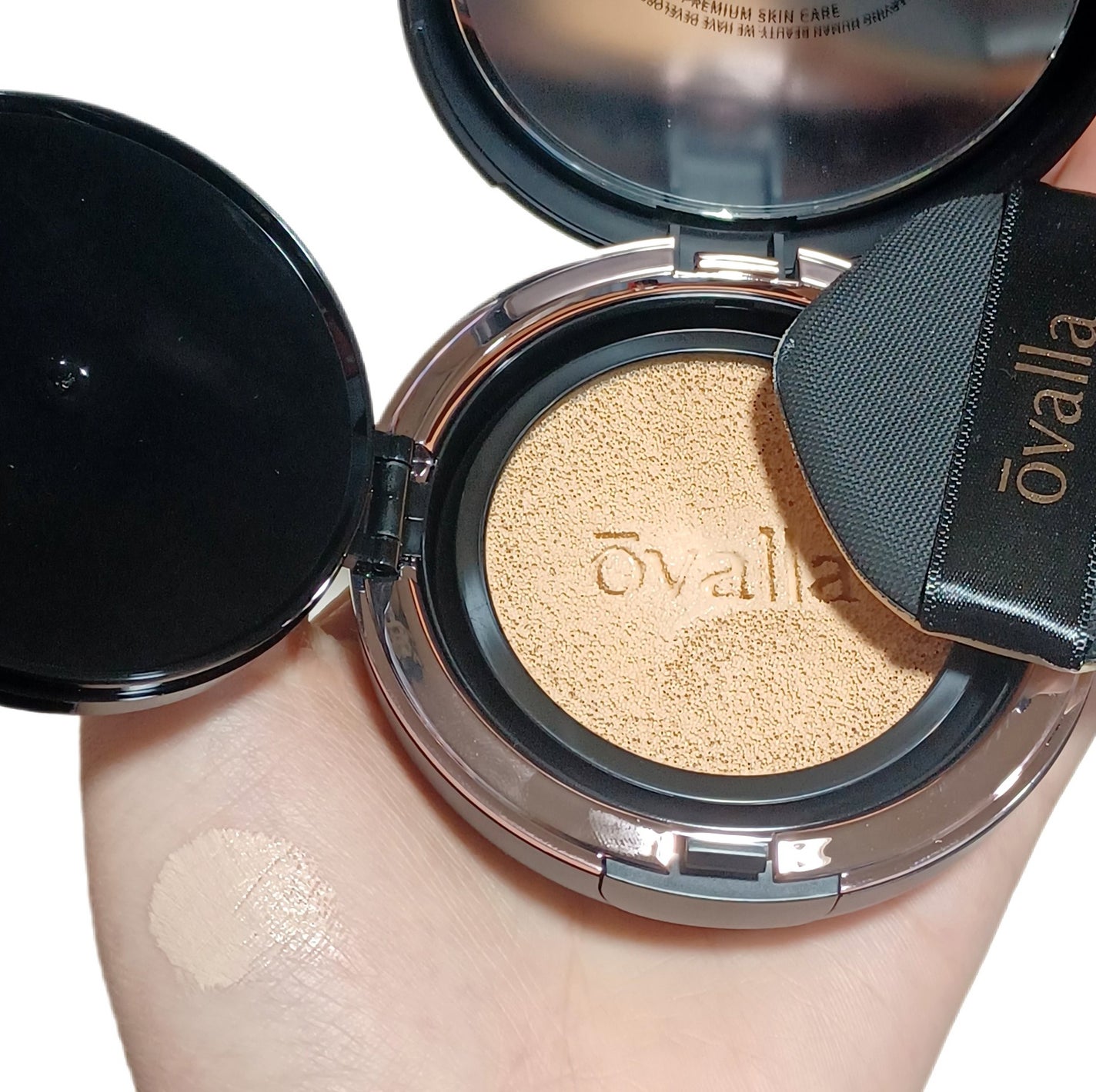 フコセンテラセラム イン クッション/ovalla/クッションファンデーションを使ったクチコミ(3枚目)