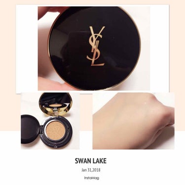 アンクル ド ポー ルクッション/YVES SAINT LAURENT BEAUTE/クッションファンデーションを使ったクチコミ（1枚目）