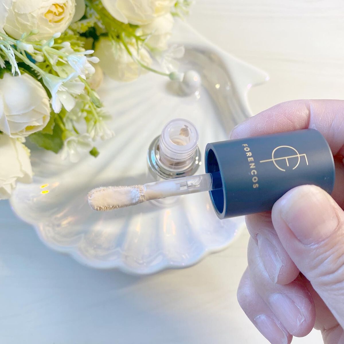 タトゥーウォータープルーフスカーコンシーラー/フォレンコス/リキッドコンシーラーを使ったクチコミ(3枚目)