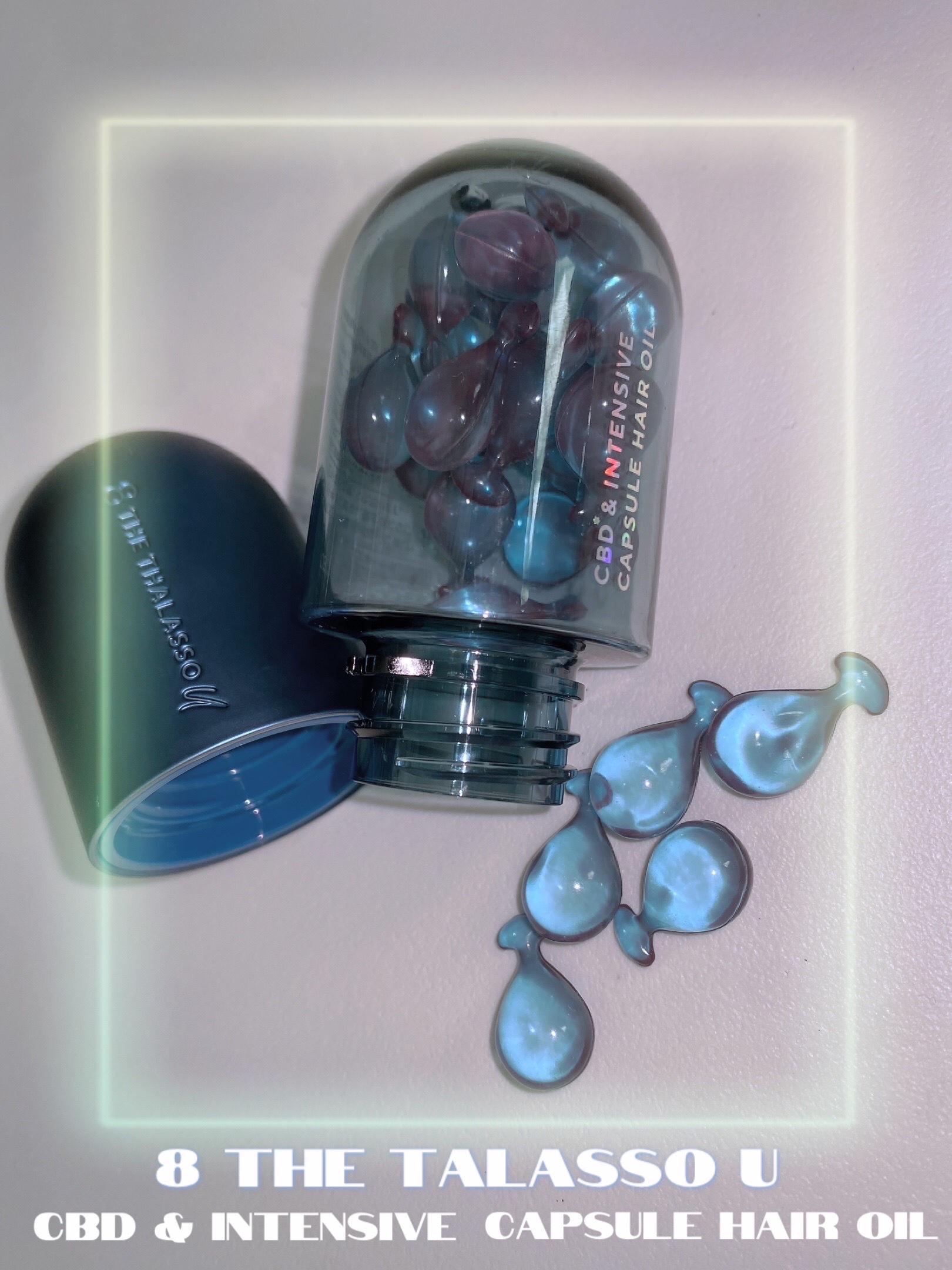 エイトザタラソ ユー CBD＆インテンシブ カプセル ヘアオイル/エイトザタラソ/ヘアオイルを使ったクチコミ（1枚目）