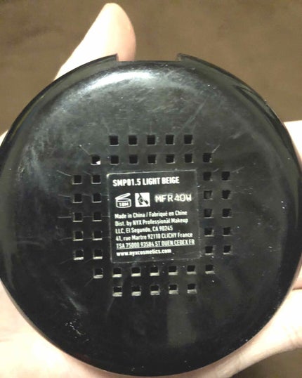 ステイマット ノットフラット パウダーファンデーション/NYX Professional Makeup/パウダーファンデーションを使ったクチコミ(2枚目)