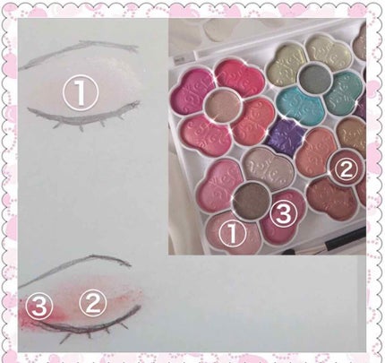 アイカラーパレット/ティアラガール/アイシャドウパレットを使ったクチコミ(3枚目)