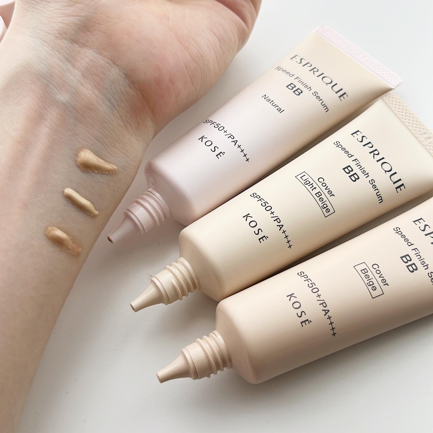 スピードフィニッシュ セラム BB カバー 02 ベージュ/ESPRIQUE/BBクリームを使ったクチコミ（2枚目）