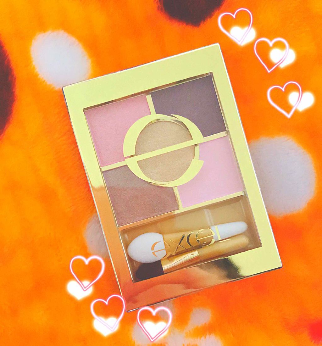 ファイブレイヤーズシャドウ N FS02 スイートピンク/excel/アイシャドウパレットを使ったクチコミ（1枚目）