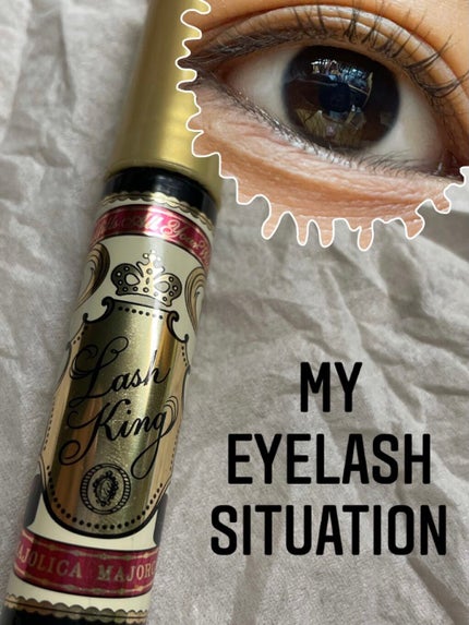 ラッシュキング/MAJOLICA MAJORCA/マスカラを使ったクチコミ(1枚目)
