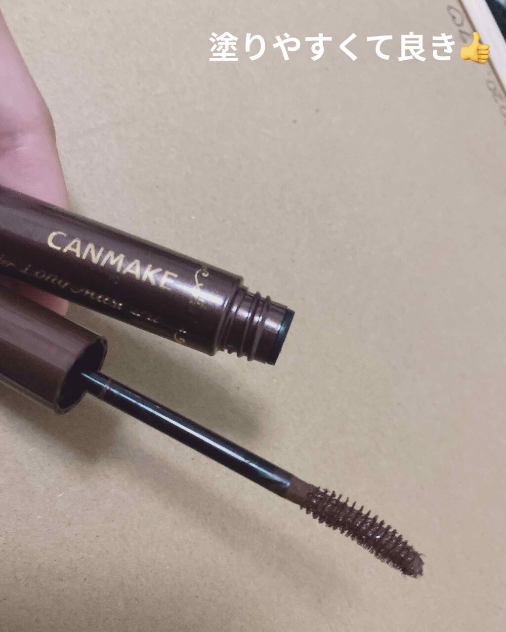クイックラッシュカーラー ロングマスカラ/キャンメイク/マスカラを使ったクチコミ(2枚目)