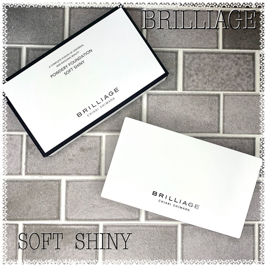 パウダリーファンデーション ソフトシャイニー/ブリリアージュ/パウダーファンデーションを使ったクチコミ（1枚目）
