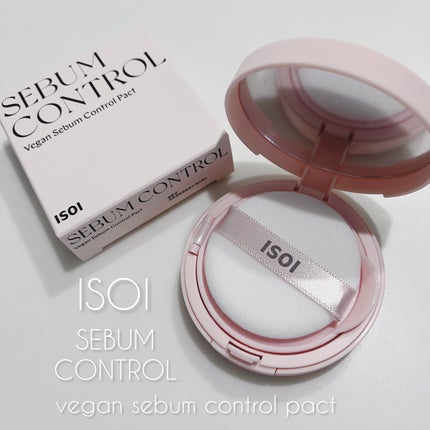 ヴィーガンセバムコントロールパクト/ISOI/プレストパウダーを使ったクチコミ(1枚目)