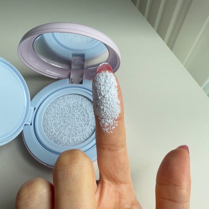 デューライクジェロー トーンアップクッション/espoir/化粧下地を使ったクチコミ(3枚目)