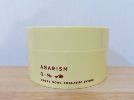 Q+Me スウィートボムタラソスクラブレモンティーの香り/AGARISM/バスト・ヒップケアを使ったクチコミ(1枚目)