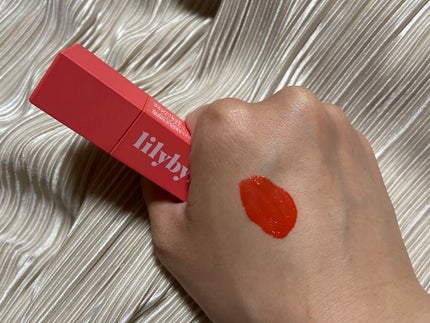ブラッディライアー コーティングティント/lilybyred/リップティントを使ったクチコミ(4枚目)