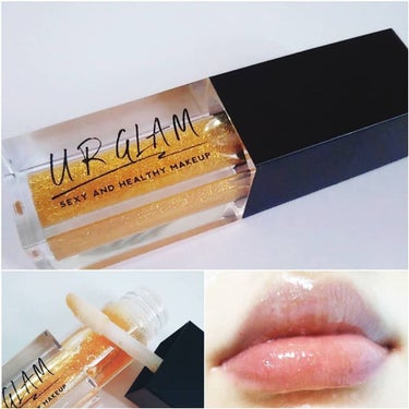 UR GLAM　LIP OIL ゴールド/U R GLAM/リップグロスを使ったクチコミ（1枚目）