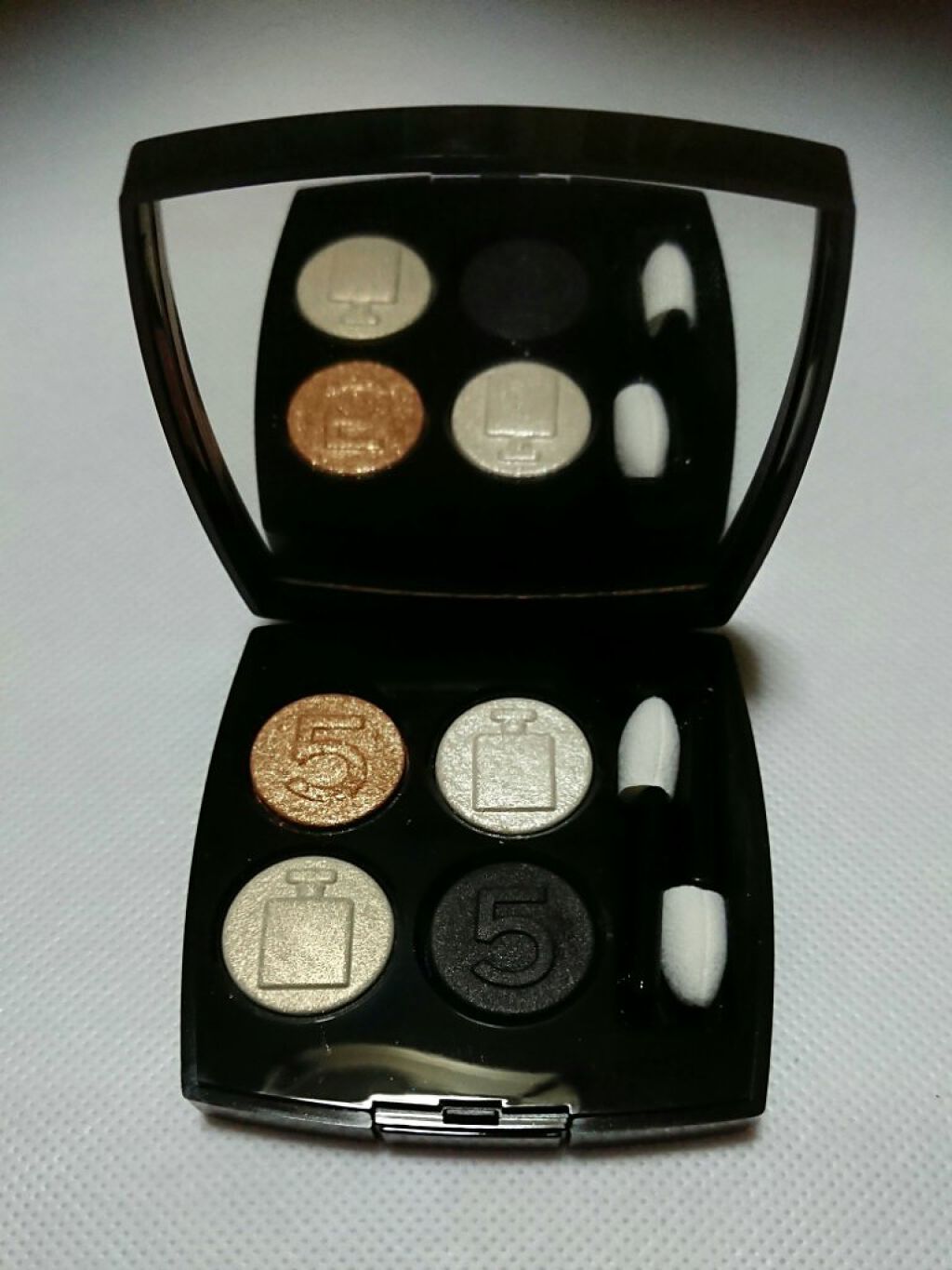 レ キャトル オンブル/CHANEL/アイシャドウパレットを使ったクチコミ（3枚目）