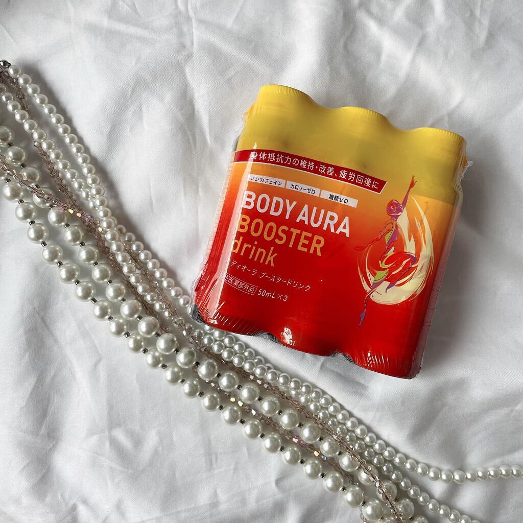 まーちゃん❤️32 on LIPS 「.毎日の疲れにボディオーラブースタードリンク飲んでみた👊!!..」(4枚目)