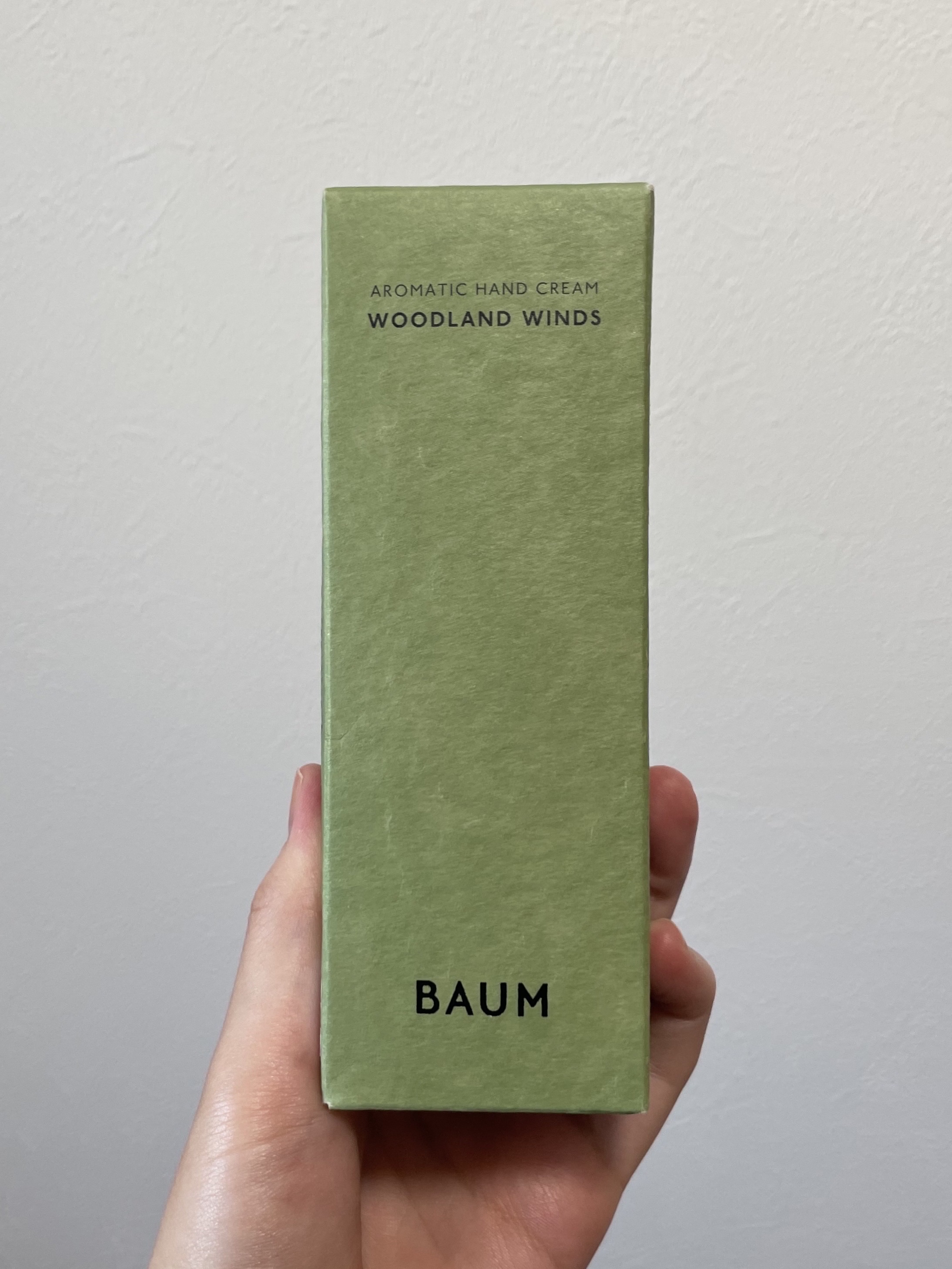 バウム アロマティック ハンドクリーム n　ウッドランド ウインズ/BAUM/ハンドクリームを使ったクチコミ（2枚目）