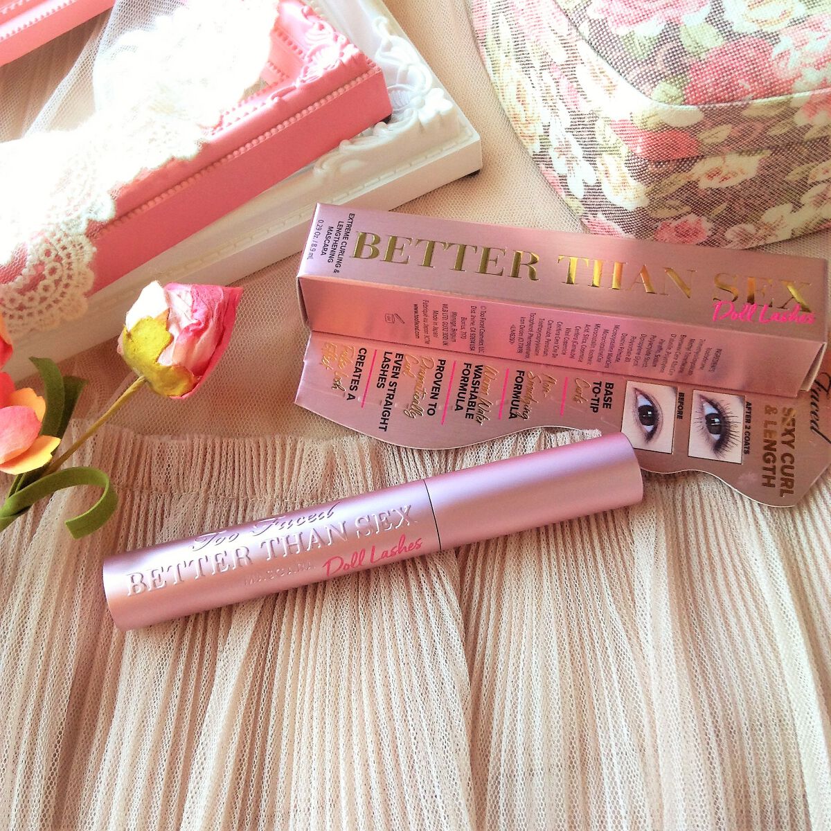 ベター ザン セックス マスカラ ドール ラッシュ/Too Faced/マスカラを使ったクチコミ（3枚目）