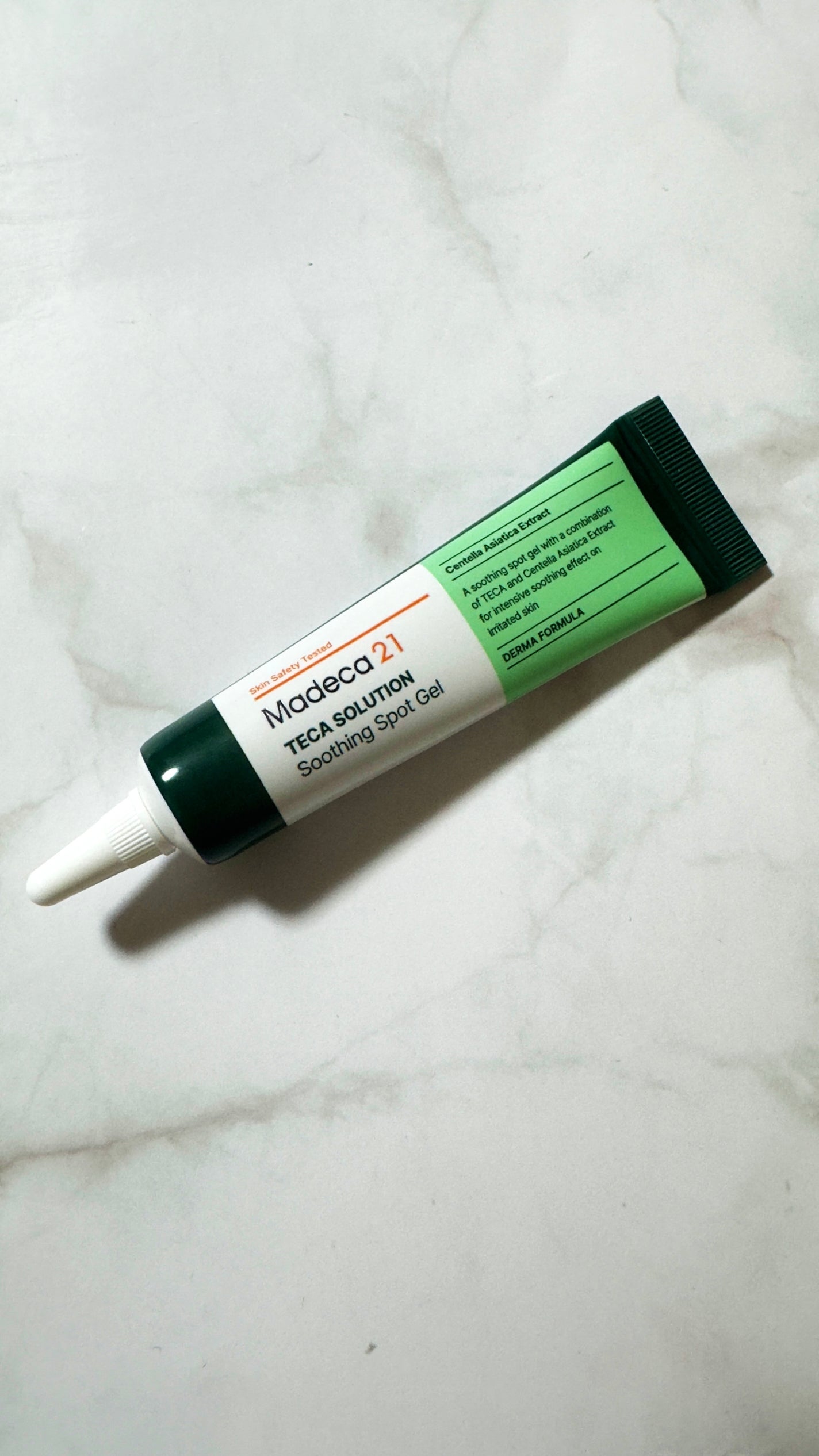 テカソルーションスージングジェル/Madeca21/フェイスクリームを使ったクチコミ(1枚目)