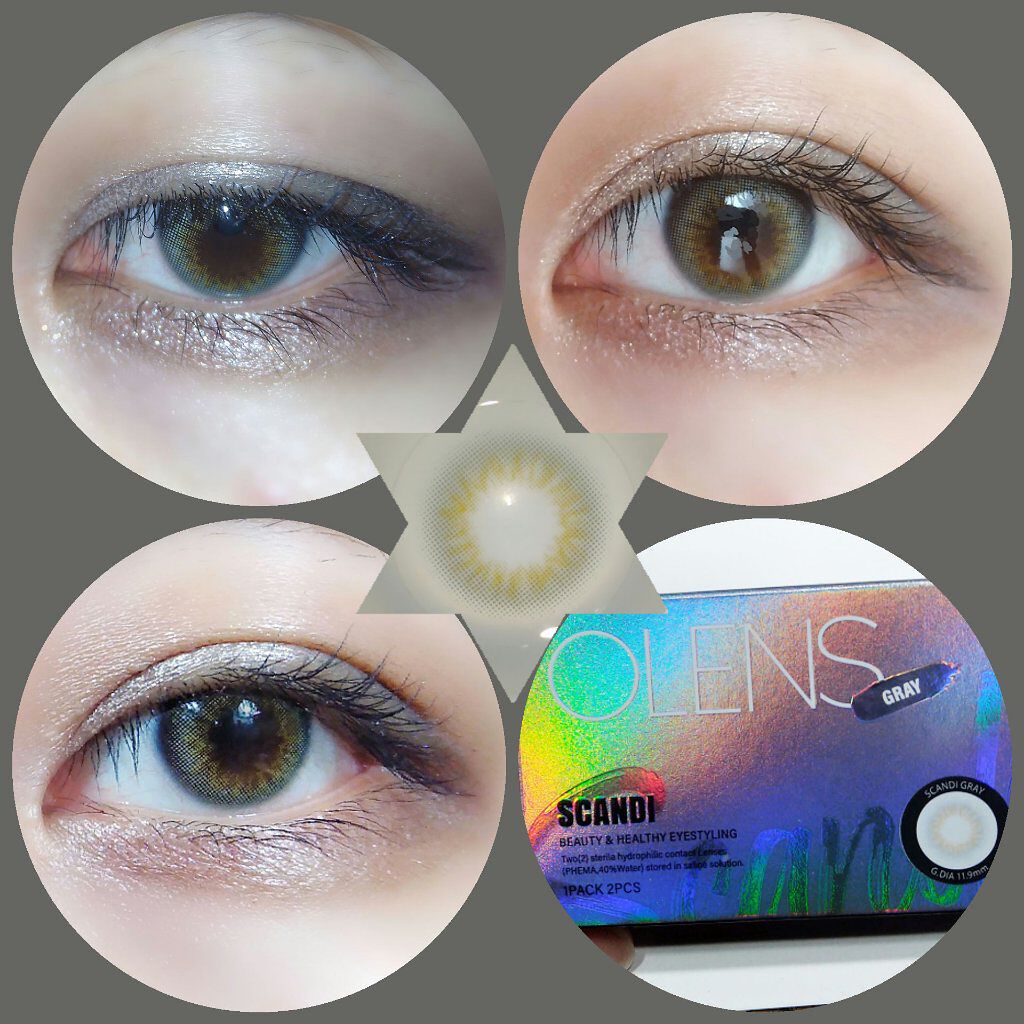 SCANDI(スカンディ)/OLENS/カラーコンタクトレンズを使ったクチコミ(1枚目)
