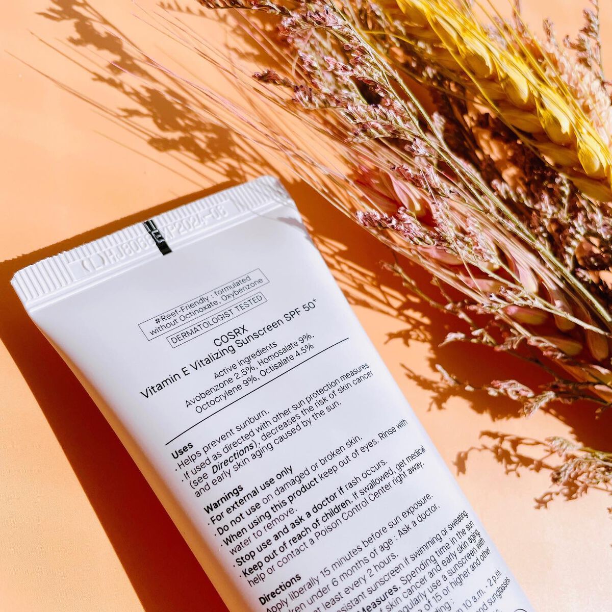 ビタミンEバイタライジングUVクリーム　SFP50＋/COSRX/日焼け止めクリームを使ったクチコミ（3枚目）