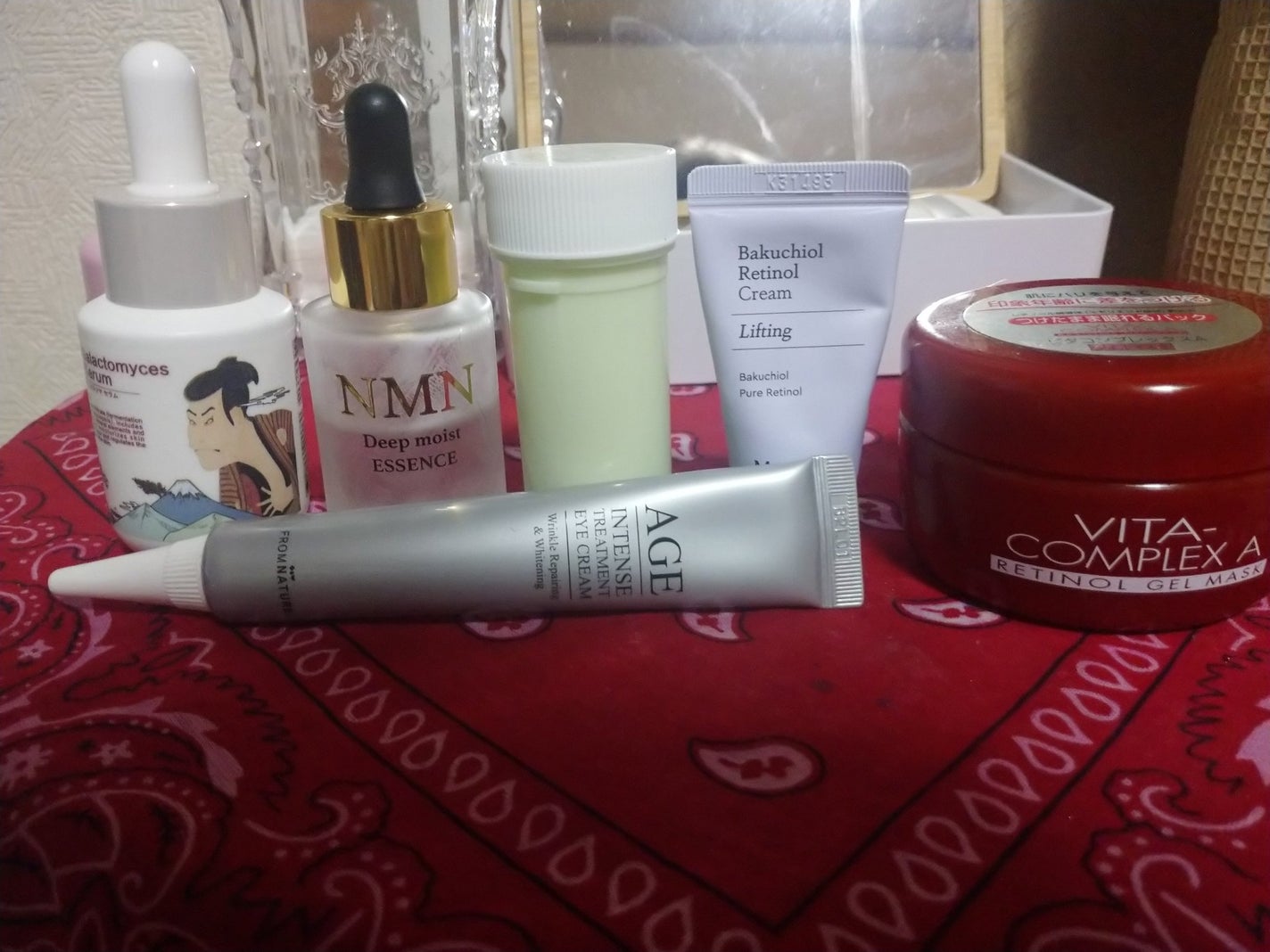 ビタコンプレックスA ジェルマスク/セルレ/フェイスクリームを使ったクチコミ(3枚目)