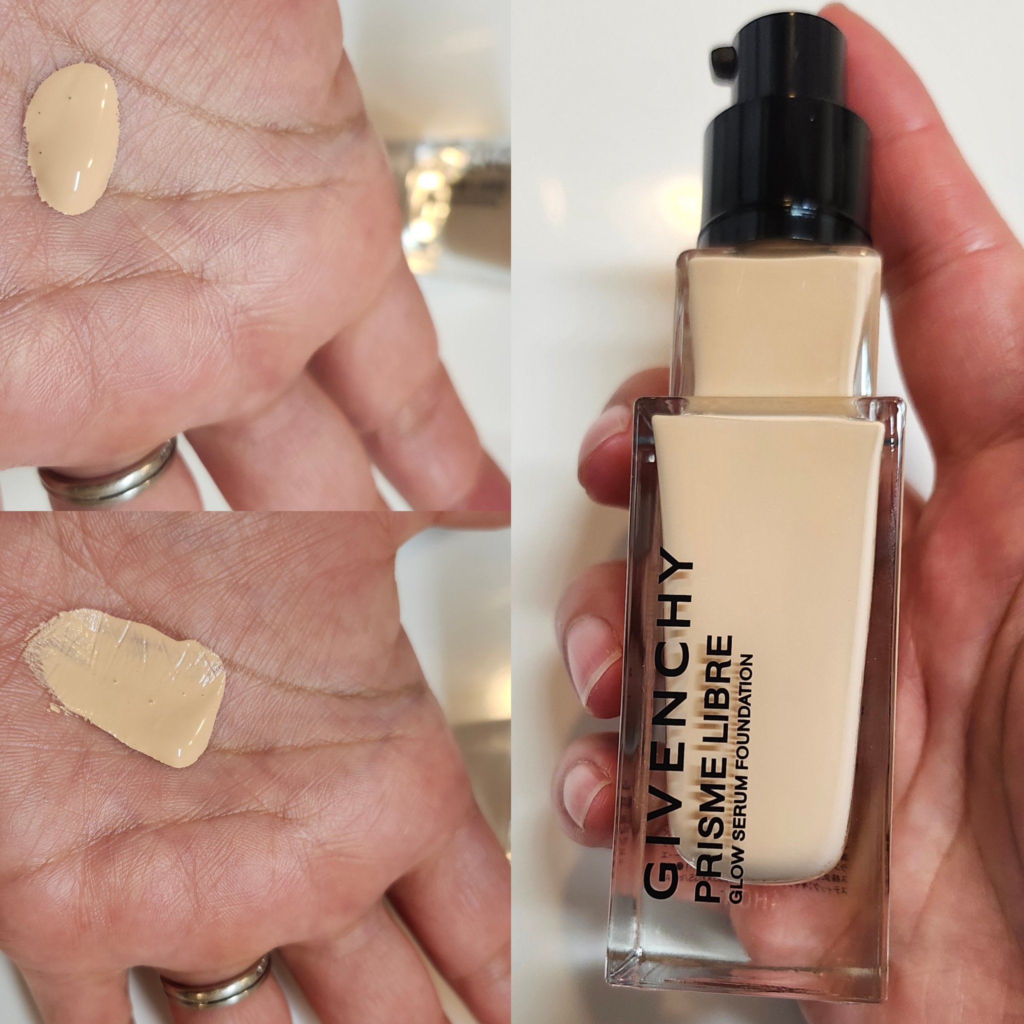 プリズム･リーブル･グロウ･セラム･ ファンデーション/GIVENCHY/リキッドファンデーションを使ったクチコミ（3枚目）