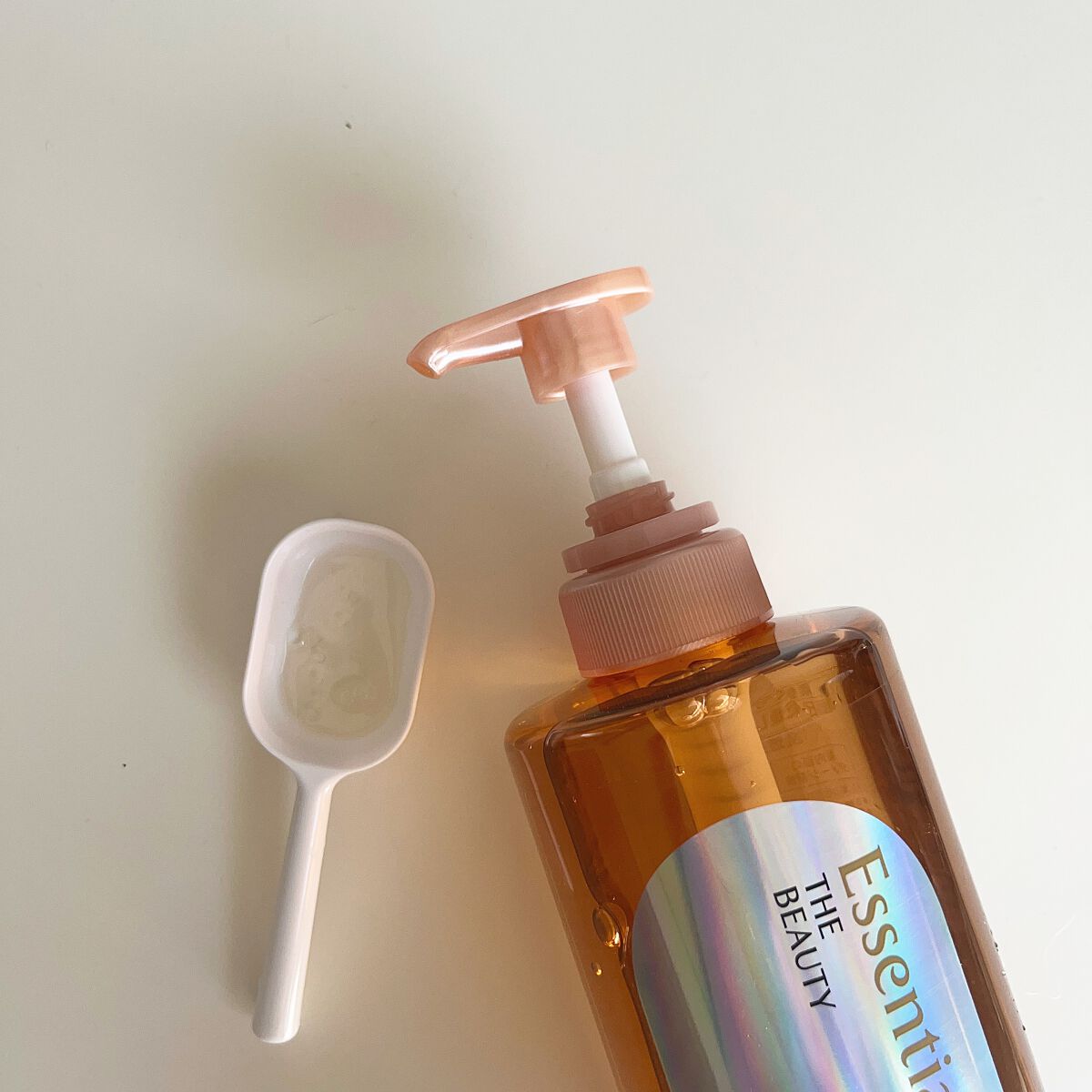 ザビューティ 髪のキメ美容素髪を守る バリアシャンプー/コンディショナー/エッセンシャル/シャンプー・コンディショナーを使ったクチコミ(2枚目)