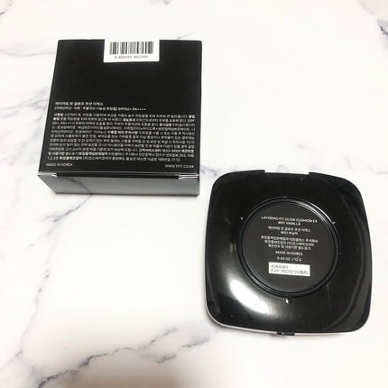 レイヤリングフィット グロークッションEX/TFIT/クッションファンデーションを使ったクチコミ(5枚目)