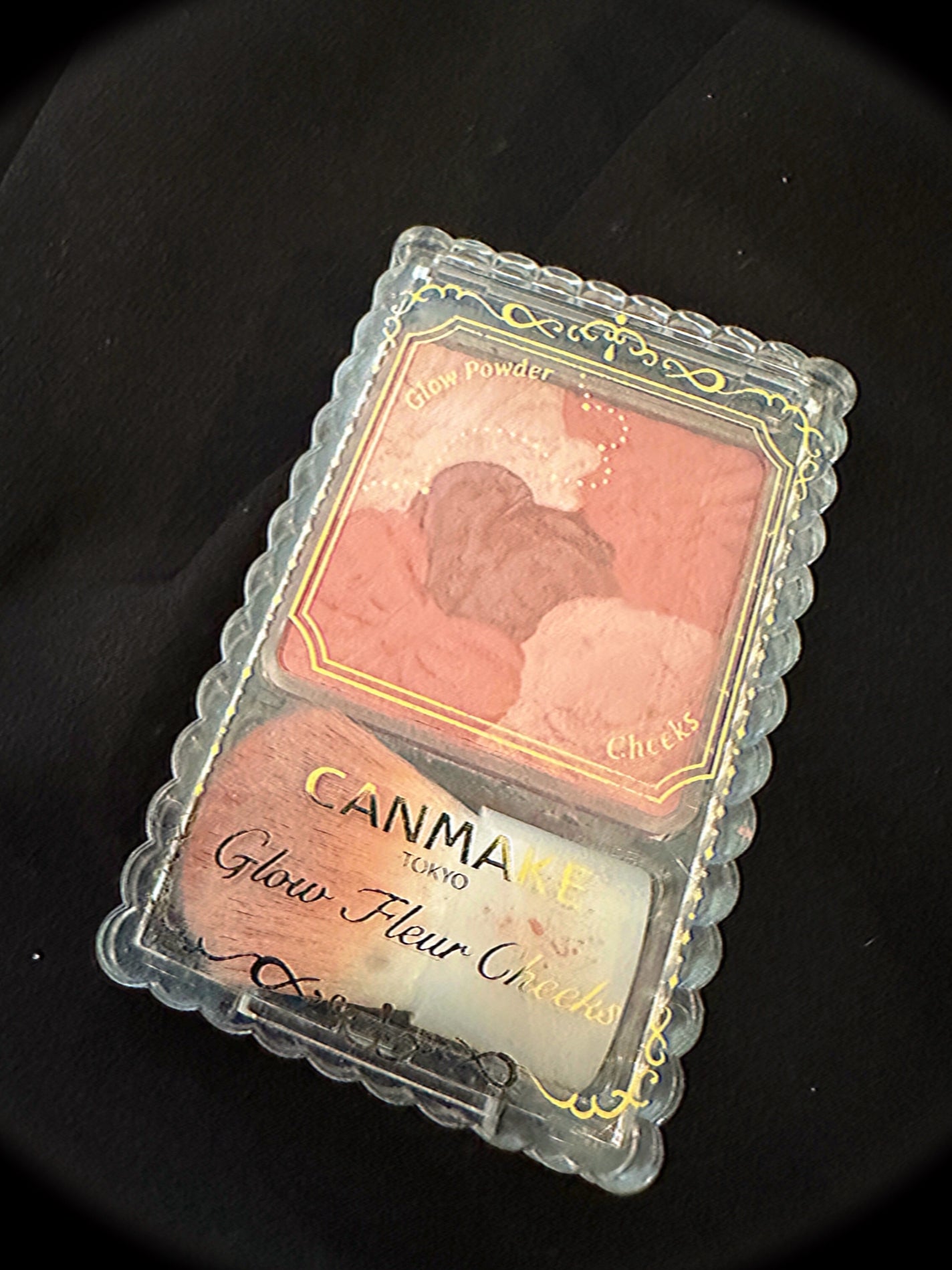 グロウフルールチークス/キャンメイク/パウダーチークを使ったクチコミ(1枚目)