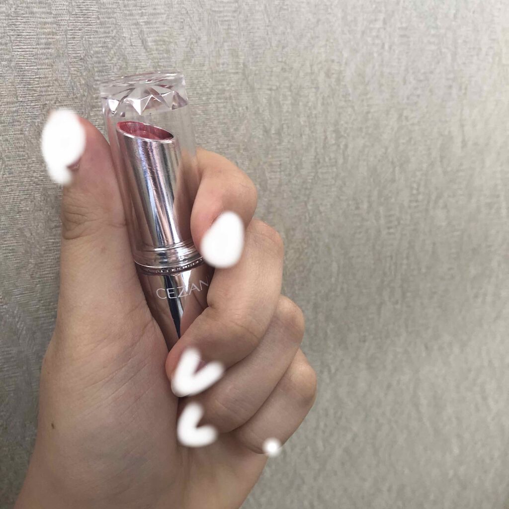 ラスティンググロスリップ/CEZANNE/口紅を使ったクチコミ（1枚目）