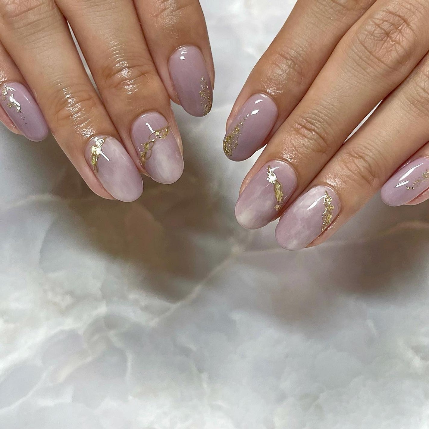 naomi on LIPS 「サンプルよりお選びいただきました😊フエキくんのカラーとルセレの..」(1枚目)