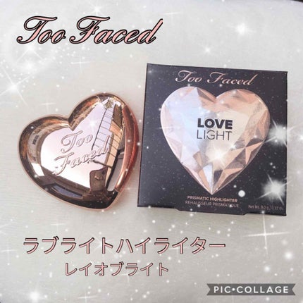 ラブ ライト ハイライター/Too Faced/パウダーハイライトを使ったクチコミ(1枚目)