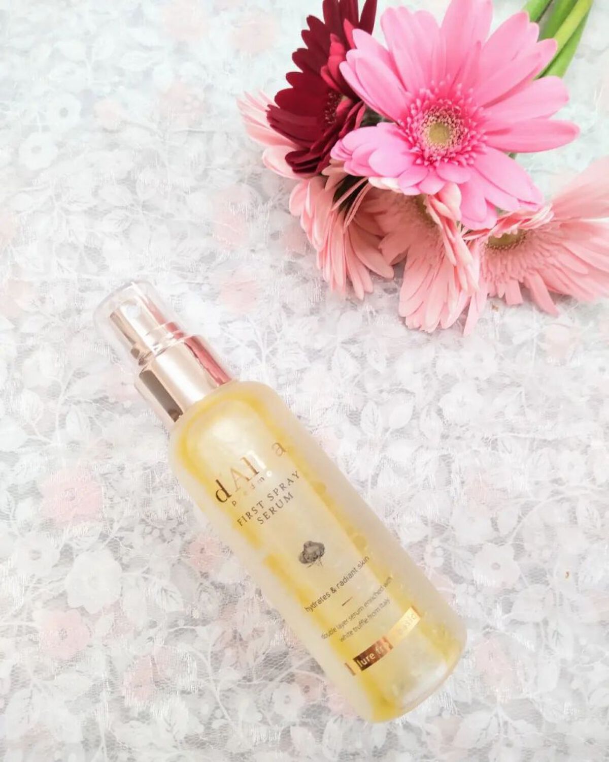 ダルバ ホワイトトリュフファーストスプレーセラム/ダルバ/ミスト状化粧水を使ったクチコミ（2枚目）