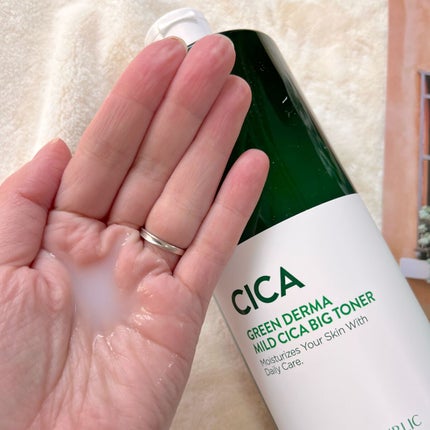 グリーン ダーマCICAビックトナー/ネイチャーリパブリック/化粧水を使ったクチコミ(3枚目)