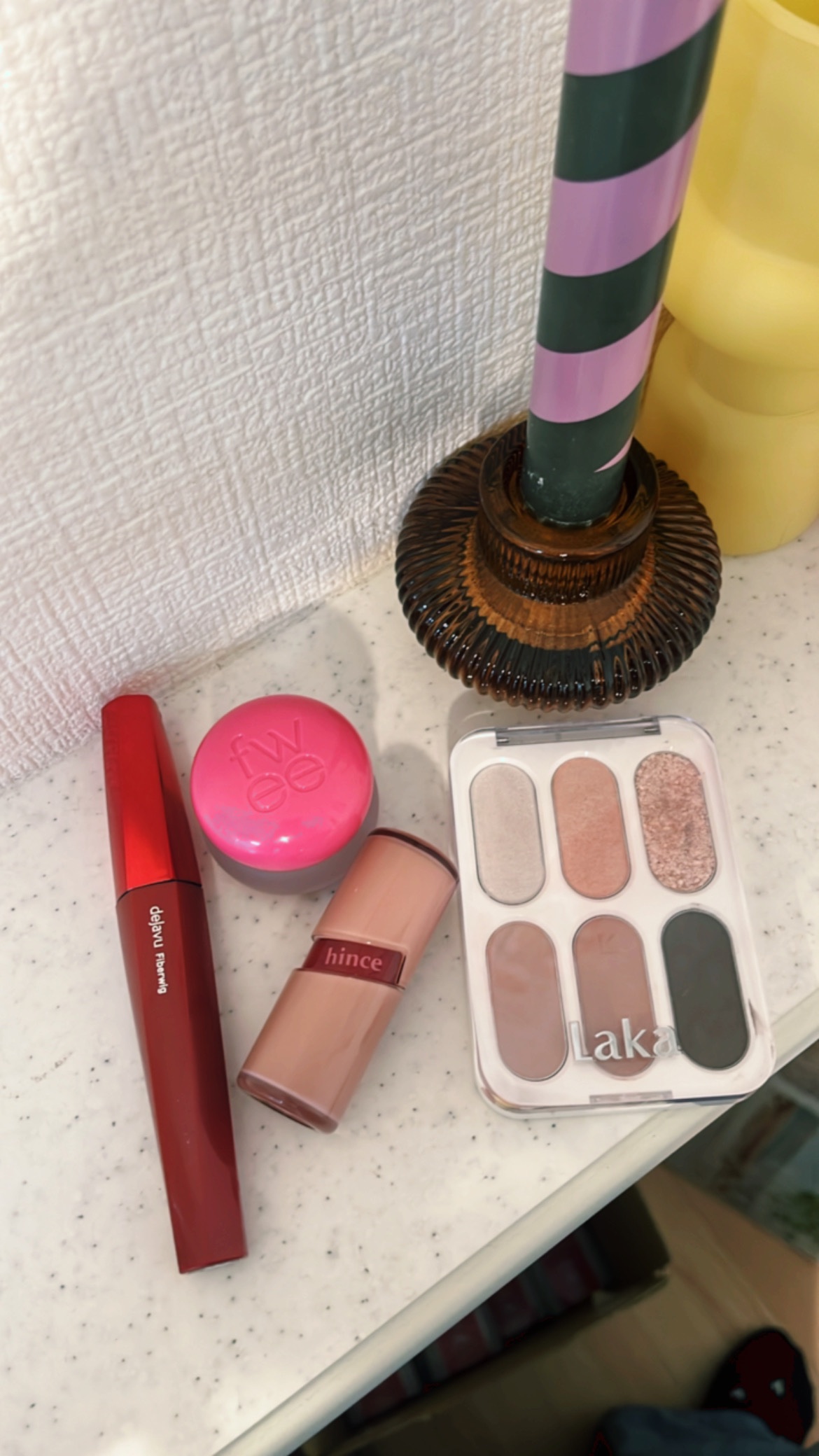 リップアンドチーク ブラーリープリンポット/fwee/口紅を使ったクチコミ（1枚目）