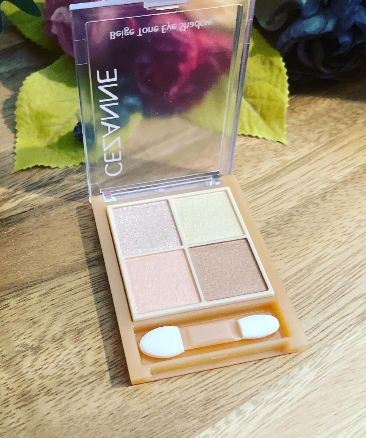 ベージュトーンアイシャドウ/CEZANNE/アイシャドウパレットを使ったクチコミ（2枚目）