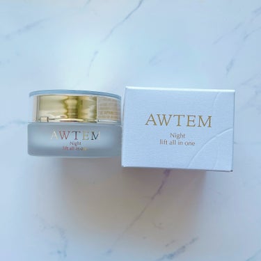 ナイトリフトオールインワン（夜⽤ジェルクリーム）/AWTEM/オールインワン化粧品を使ったクチコミ（6枚目）