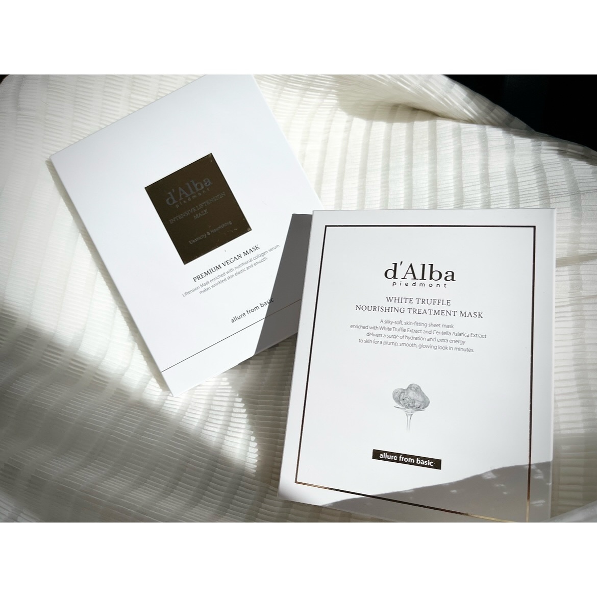 ホワイトトリュフナリシングトリートメントマスク/ダルバ/シートマスク・パックを使ったクチコミ（1枚目）