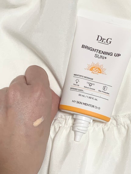 ブライトニングアップサンプラス/Dr.G/日焼け止めクリームを使ったクチコミ(2枚目)
