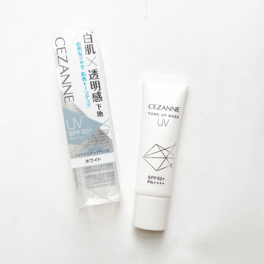 UVトーンアップベース/CEZANNE/化粧下地を使ったクチコミ（2枚目）
