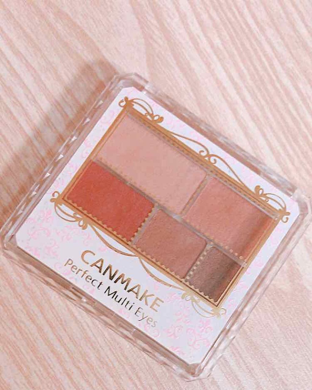 パーフェクトマルチアイズ/キャンメイク/アイシャドウパレットを使ったクチコミ(1枚目)
